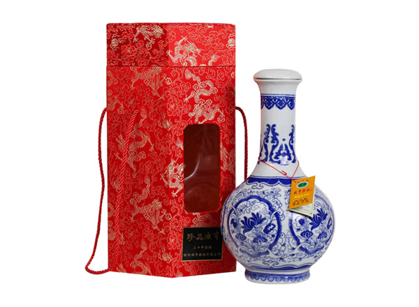 赣州咸亨黄酒回收珍品咸亨三十年花雕酒青瓷瓶盒装绍兴黄酒2.5L